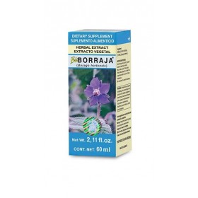 HOJAS DE BORRAJA EXTRACTO VEGETAL 60ml