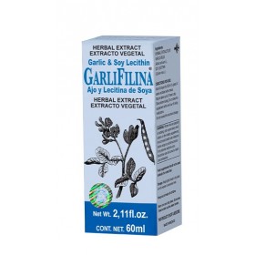 AJO CON LECITINA DE SOYA EXTRACTO VEGETAL 60ml