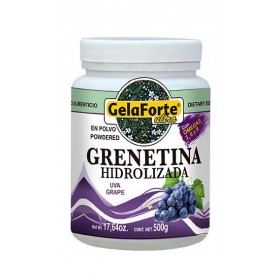 GRENETINA HIDROLIZADA SABOR UVA POLVO 500g