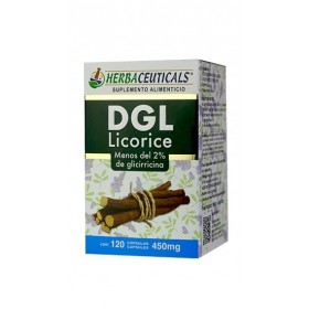 DGL LICORICE CÁPSULAS 120 cáps.