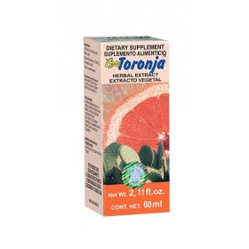 TORONJA CON RAÍZ DE NOPAL EXTRACTO VEGETAL  60ml