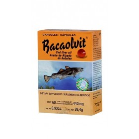 ACEITE DE HÍGADO DE BACALAO CÁPSULAS 60 cáps.